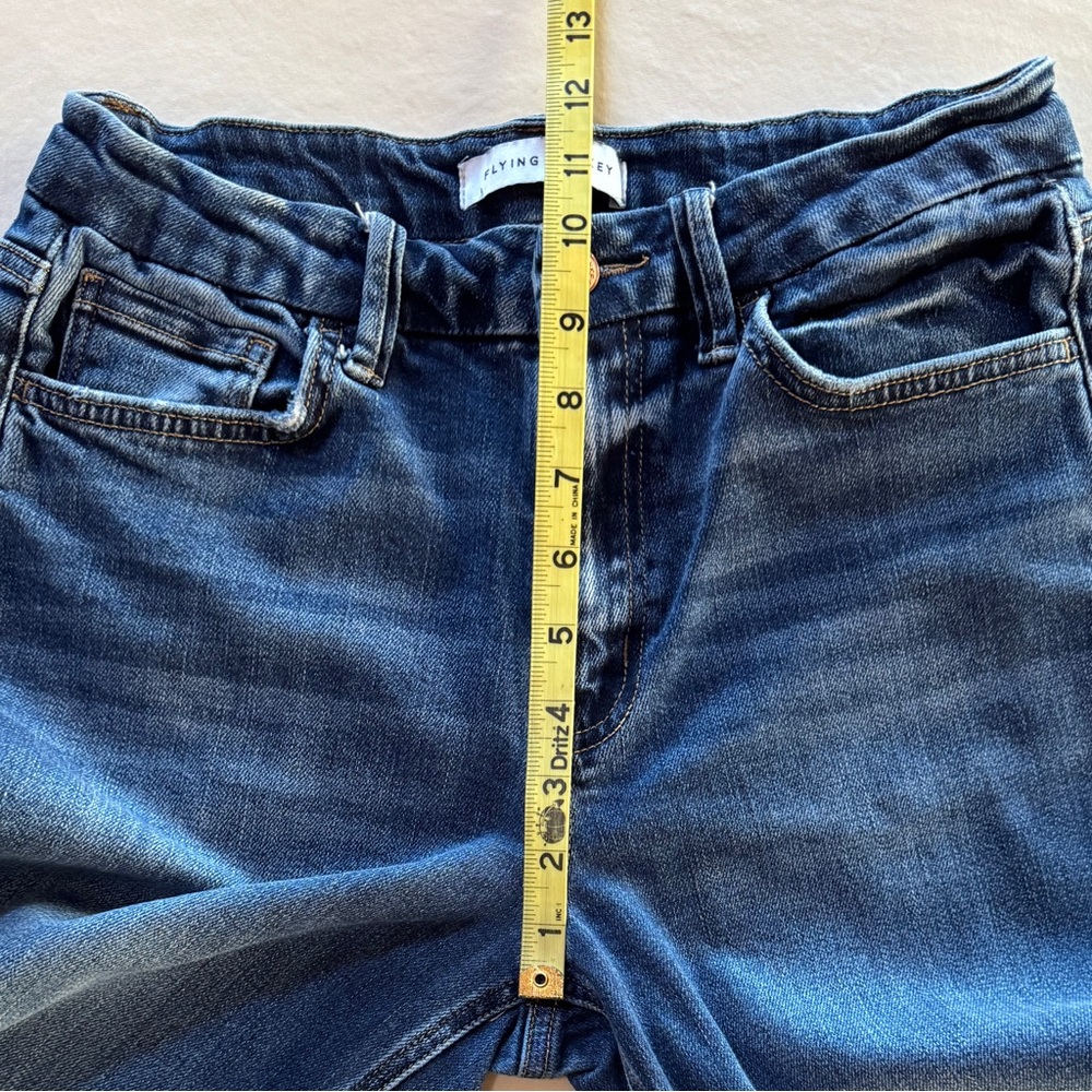 Flying Monkey High Rise Loose Fit Jeans F5363 (28) - Picture 7 of 15